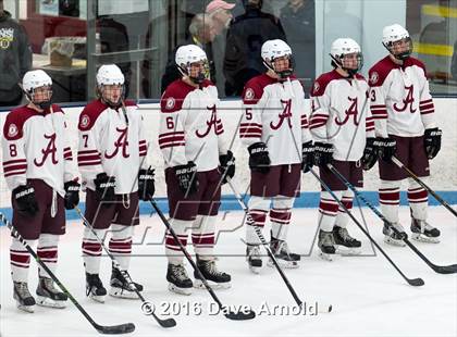 Thumbnail 3 in Arlington vs Hingham (MIAA Division 1A Play-In) photogallery.