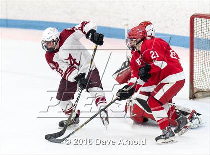 Thumbnail 2 in Arlington vs Hingham (MIAA Division 1A Play-In) photogallery.