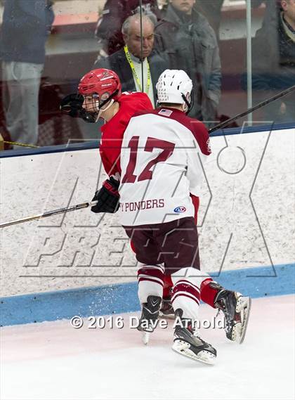 Thumbnail 2 in Arlington vs Hingham (MIAA Division 1A Play-In) photogallery.