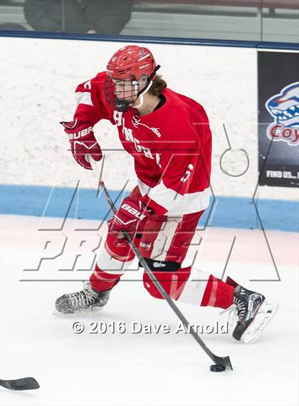 Thumbnail 3 in Arlington vs Hingham (MIAA Division 1A Play-In) photogallery.
