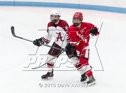 Thumbnail 2 in Arlington vs Hingham (MIAA Division 1A Play-In) photogallery.