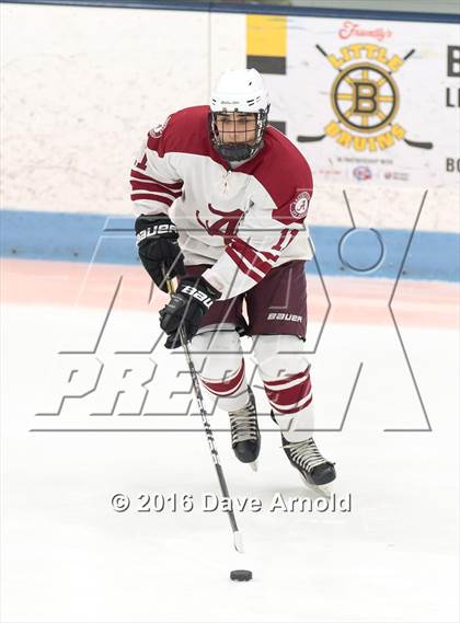 Thumbnail 3 in Arlington vs Hingham (MIAA Division 1A Play-In) photogallery.