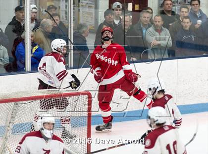 Thumbnail 3 in Arlington vs Hingham (MIAA Division 1A Play-In) photogallery.