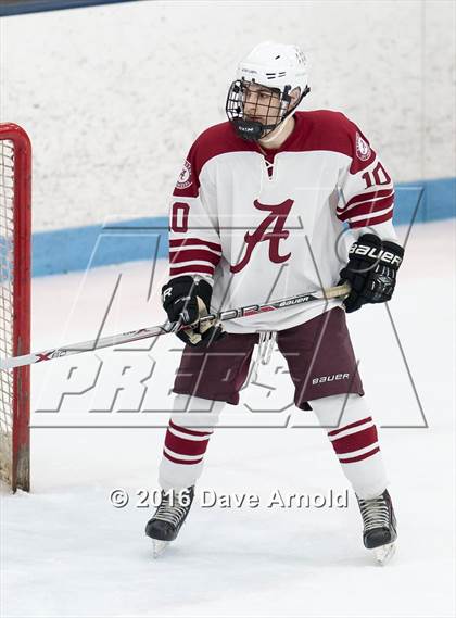 Thumbnail 2 in Arlington vs Hingham (MIAA Division 1A Play-In) photogallery.