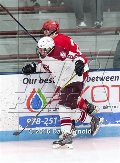 Thumbnail 2 in Arlington vs Hingham (MIAA Division 1A Play-In) photogallery.