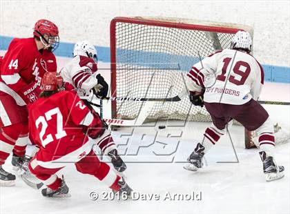 Thumbnail 3 in Arlington vs Hingham (MIAA Division 1A Play-In) photogallery.
