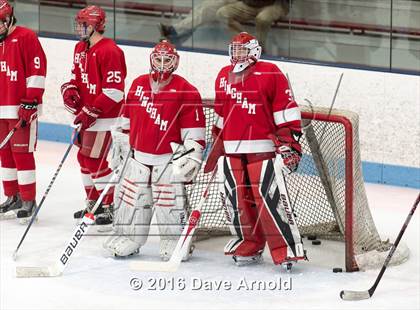 Thumbnail 2 in Arlington vs Hingham (MIAA Division 1A Play-In) photogallery.