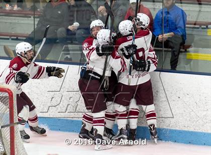 Thumbnail 3 in Arlington vs Hingham (MIAA Division 1A Play-In) photogallery.