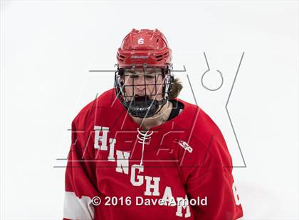 Thumbnail 3 in Arlington vs Hingham (MIAA Division 1A Play-In) photogallery.