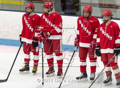 Thumbnail 1 in Arlington vs Hingham (MIAA Division 1A Play-In) photogallery.