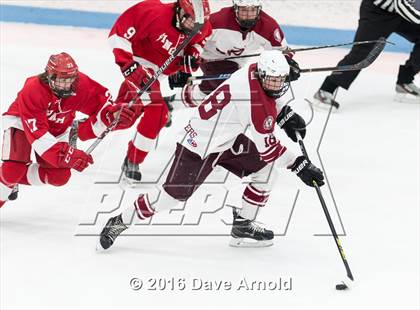 Thumbnail 3 in Arlington vs Hingham (MIAA Division 1A Play-In) photogallery.