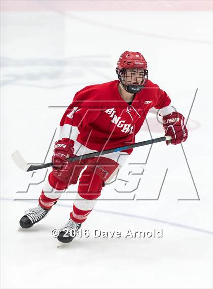Thumbnail 2 in Arlington vs Hingham (MIAA Division 1A Play-In) photogallery.