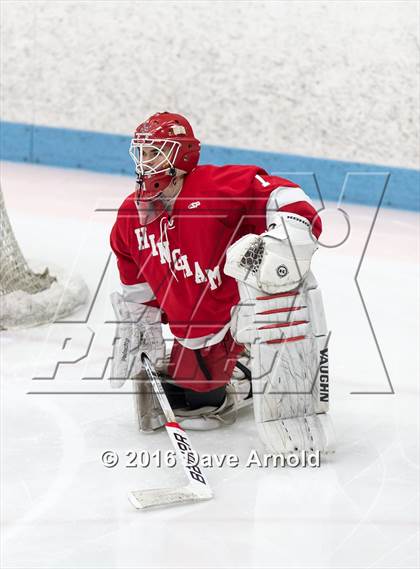 Thumbnail 3 in Arlington vs Hingham (MIAA Division 1A Play-In) photogallery.