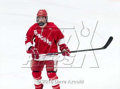Thumbnail 3 in Arlington vs Hingham (MIAA Division 1A Play-In) photogallery.