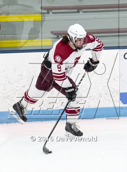 Thumbnail 3 in Arlington vs Hingham (MIAA Division 1A Play-In) photogallery.