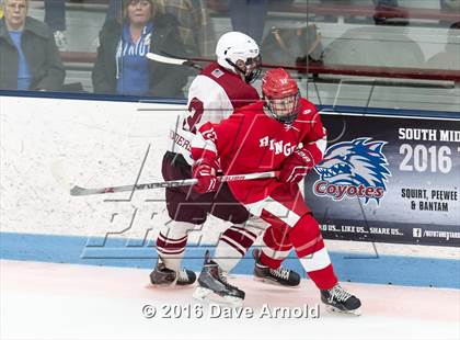 Thumbnail 1 in Arlington vs Hingham (MIAA Division 1A Play-In) photogallery.