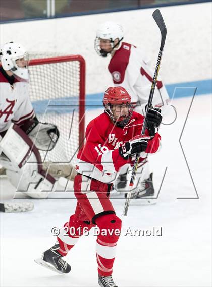 Thumbnail 2 in Arlington vs Hingham (MIAA Division 1A Play-In) photogallery.