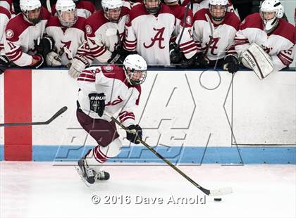 Thumbnail 2 in Arlington vs Hingham (MIAA Division 1A Play-In) photogallery.