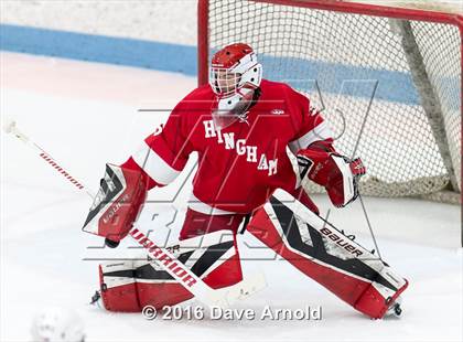 Thumbnail 3 in Arlington vs Hingham (MIAA Division 1A Play-In) photogallery.