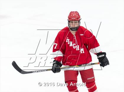 Thumbnail 2 in Arlington vs Hingham (MIAA Division 1A Play-In) photogallery.