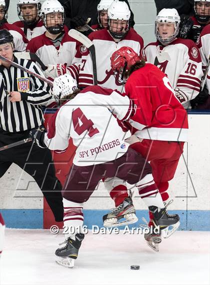 Thumbnail 1 in Arlington vs Hingham (MIAA Division 1A Play-In) photogallery.