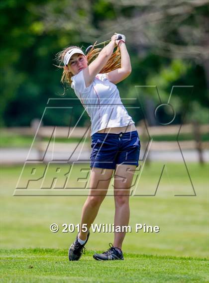 Thumbnail 2 in NYSPHSAA Girls Golf Championship (Practice Round) photogallery.