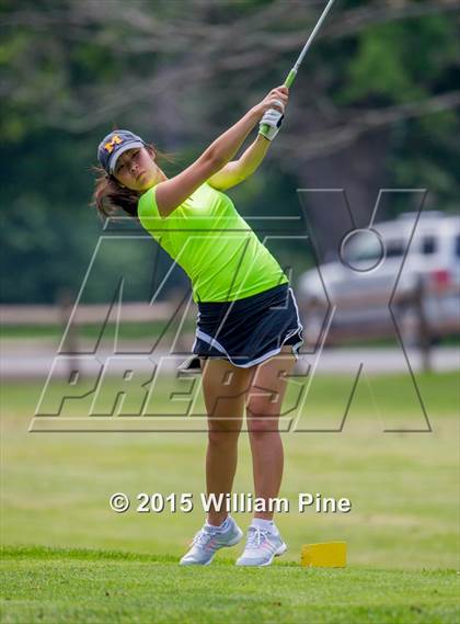 Thumbnail 2 in NYSPHSAA Girls Golf Championship (Practice Round) photogallery.