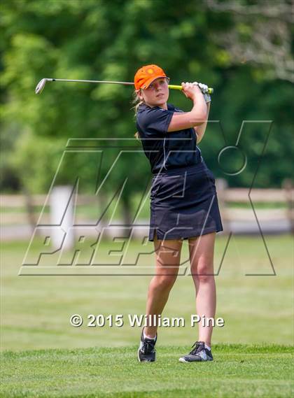 Thumbnail 2 in NYSPHSAA Girls Golf Championship (Practice Round) photogallery.