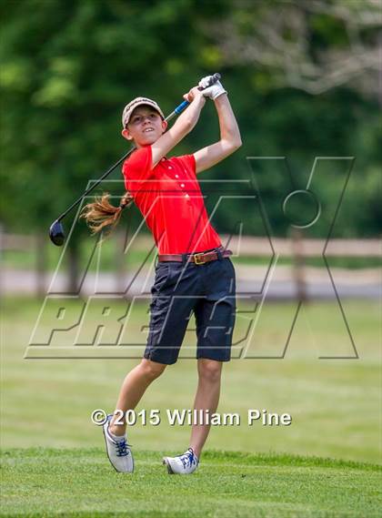 Thumbnail 2 in NYSPHSAA Girls Golf Championship (Practice Round) photogallery.