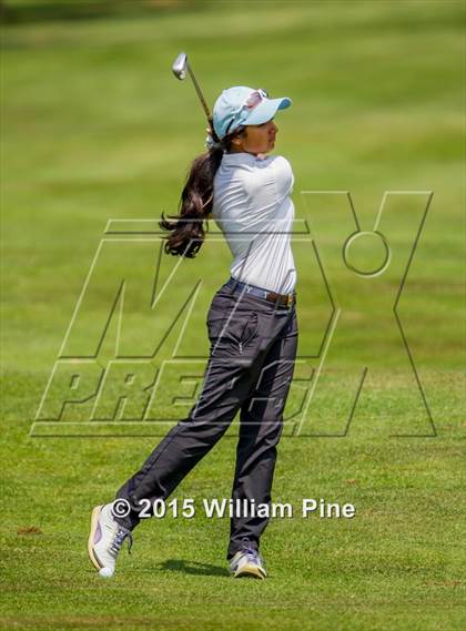 Thumbnail 1 in NYSPHSAA Girls Golf Championship (Practice Round) photogallery.