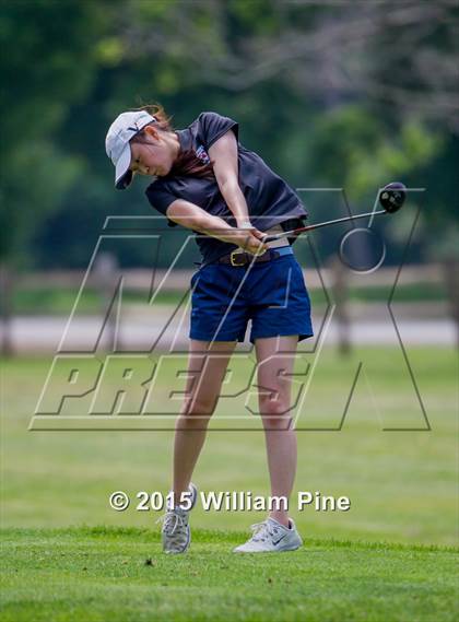 Thumbnail 2 in NYSPHSAA Girls Golf Championship (Practice Round) photogallery.