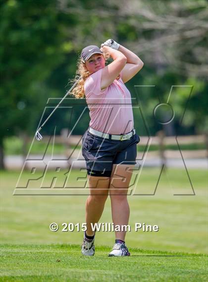 Thumbnail 2 in NYSPHSAA Girls Golf Championship (Practice Round) photogallery.