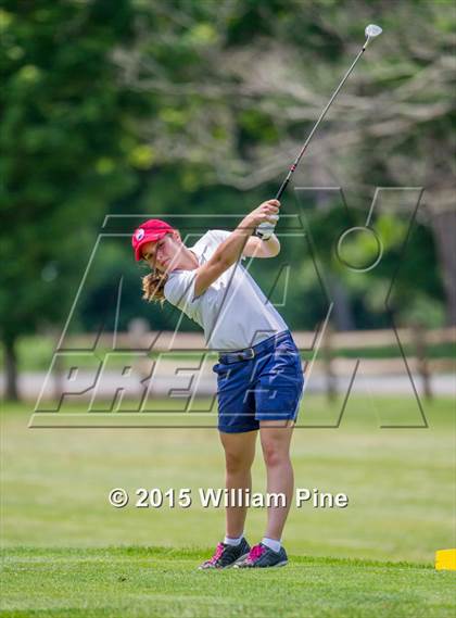 Thumbnail 2 in NYSPHSAA Girls Golf Championship (Practice Round) photogallery.