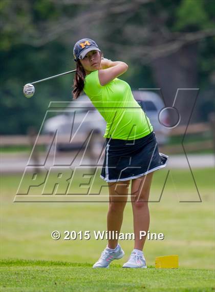 Thumbnail 1 in NYSPHSAA Girls Golf Championship (Practice Round) photogallery.