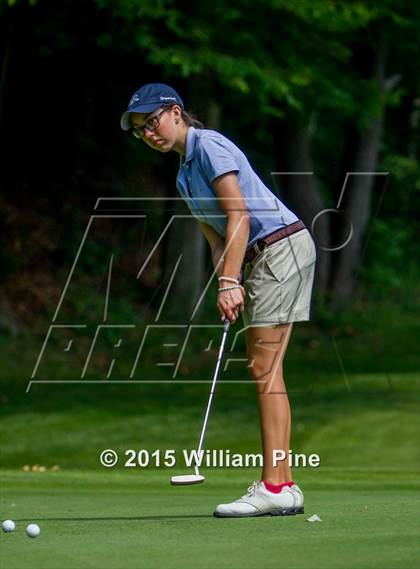 Thumbnail 2 in NYSPHSAA Girls Golf Championship (Practice Round) photogallery.