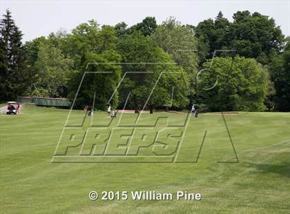 Thumbnail 1 in NYSPHSAA Girls Golf Championship (Practice Round) photogallery.