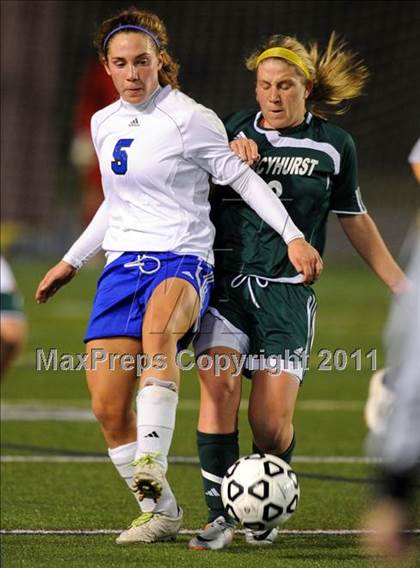 Thumbnail 1 in South Park vs Mercyhurst Prep (Class AA Final) photogallery.