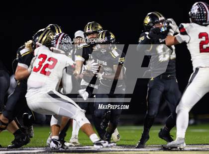 Thumbnail 2 in Lebanon vs. Huntington North (IHSAA 4A Section 20 Finals) photogallery.