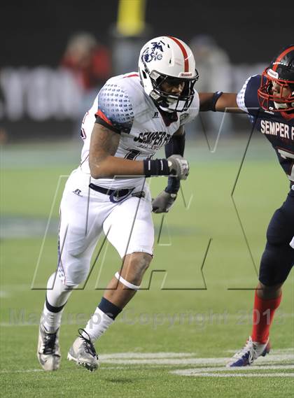 Thumbnail 3 in Semper Fidelis All-American Bowl photogallery.