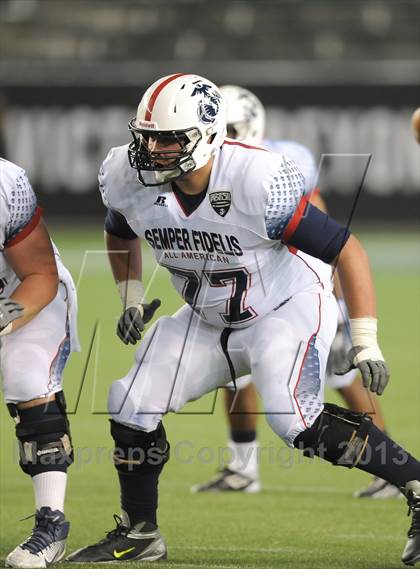 Thumbnail 2 in Semper Fidelis All-American Bowl photogallery.