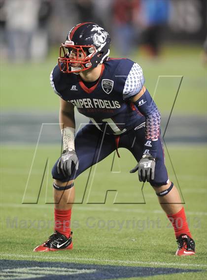 Thumbnail 3 in Semper Fidelis All-American Bowl photogallery.