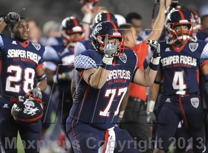Thumbnail 2 in Semper Fidelis All-American Bowl photogallery.