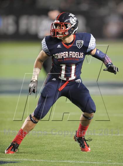 Thumbnail 1 in Semper Fidelis All-American Bowl photogallery.