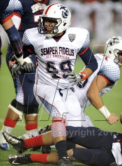 Thumbnail 2 in Semper Fidelis All-American Bowl photogallery.