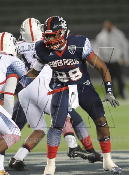 Thumbnail 3 in Semper Fidelis All-American Bowl photogallery.
