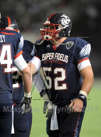 Thumbnail 2 in Semper Fidelis All-American Bowl photogallery.