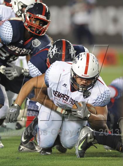 Thumbnail 3 in Semper Fidelis All-American Bowl photogallery.