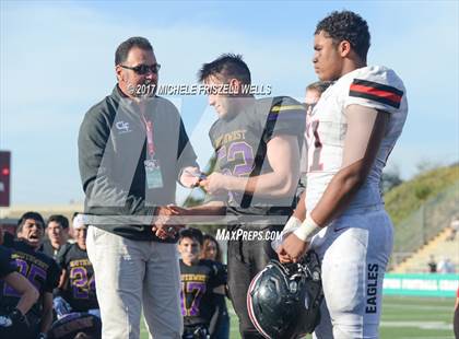 Thumbnail 1 in Southwest EC vs. Santa Fe Christian (CIF SDS D3 Final) photogallery.