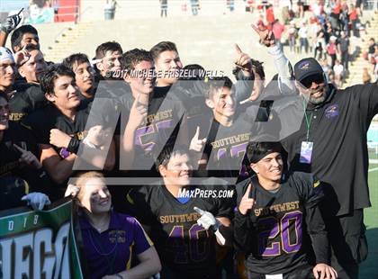 Thumbnail 2 in Southwest EC vs. Santa Fe Christian (CIF SDS D3 Final) photogallery.