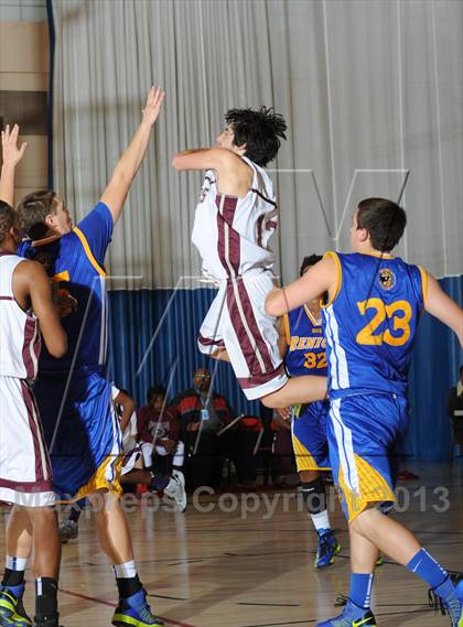 Thumbnail 3 in Benicia vs. Granite Hills (MaxPreps Holiday Classic) photogallery.